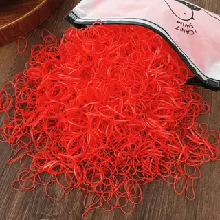 Disposable rubber band hair rope - P