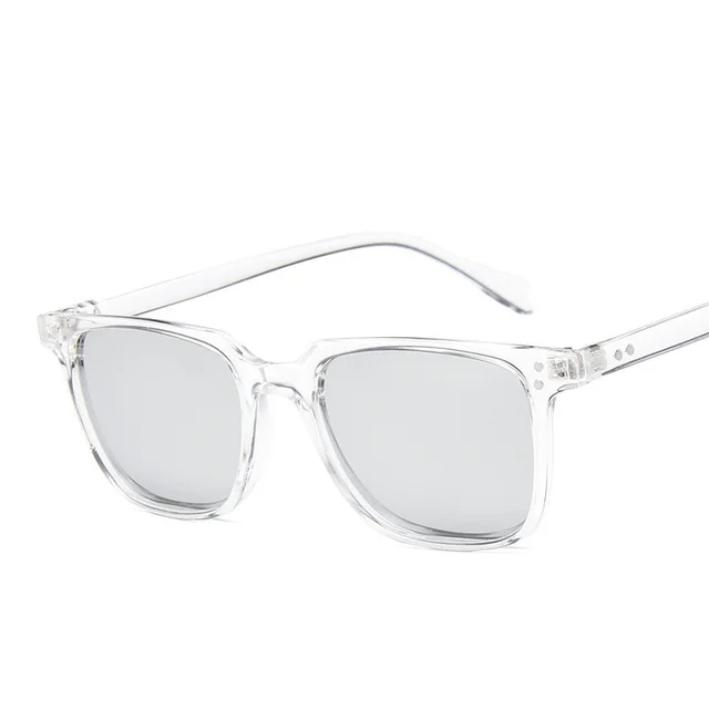 Classic retro midin sunglasses White - Shop at LoveMi