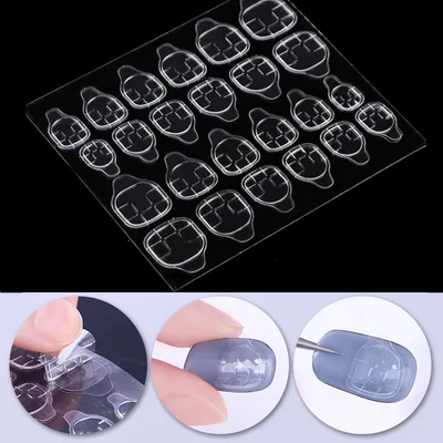 Transparent invisible nail sticker Transparent - Shop at LoveMi