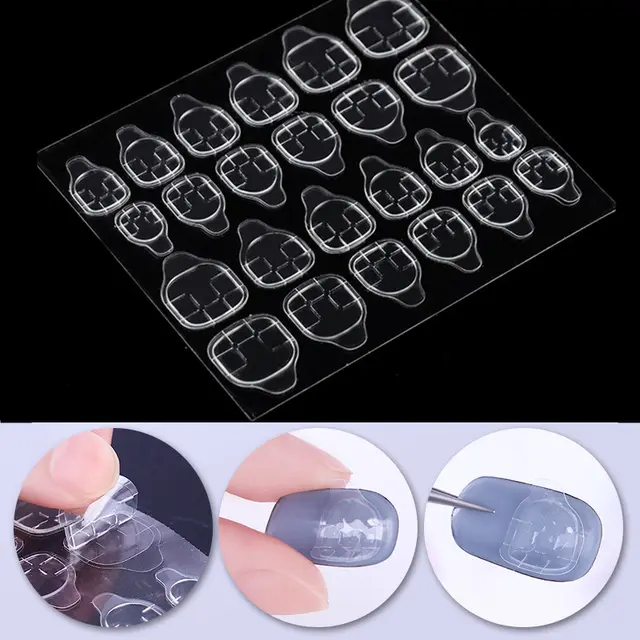 Transparent invisible nail sticker Transparent - Shop at LoveMi