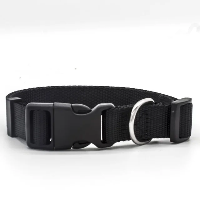 Super durable nylon collar, dog traction collar collar Black - Shop at LoveMi