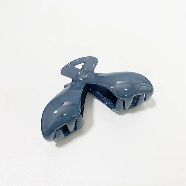 The temperament of large Korean hair clip Blue - Shop at LoveMi