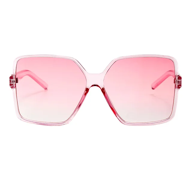 European and American large frame sunglasses Pink - Shop at LoveMi