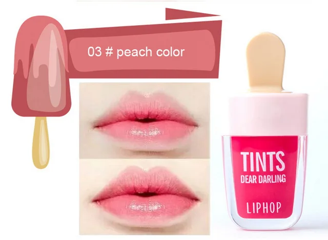 Ice Cream Lip Gloss Peach - Shop at LoveMi