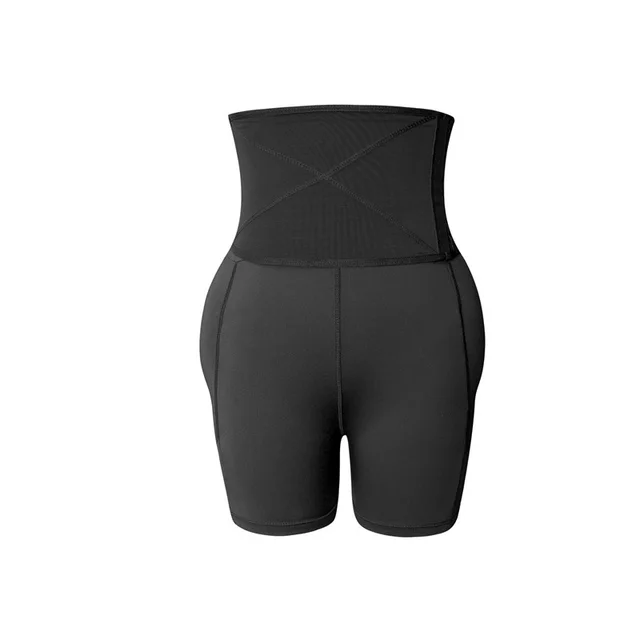 Hip breasted waist shaping pants Black - Shop at LoveMi