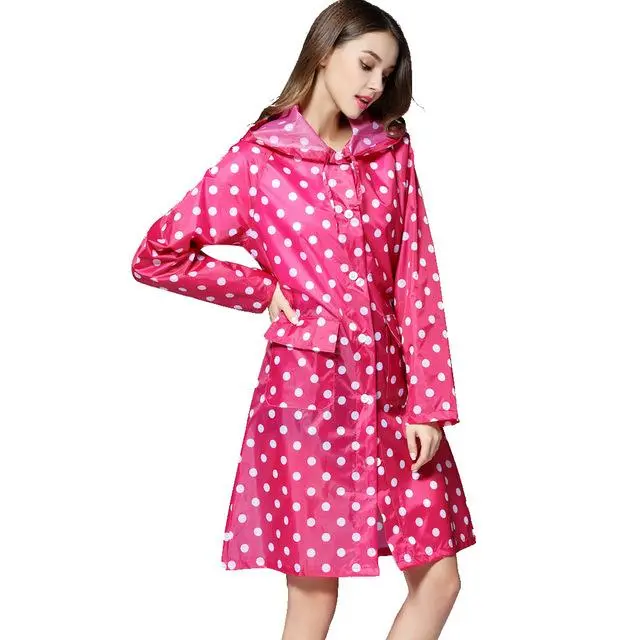Breathable travel raincoat Rose Red - Shop at LoveMi