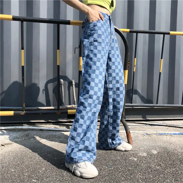 Street vintage washed jeans Blue - Shop at LoveMi