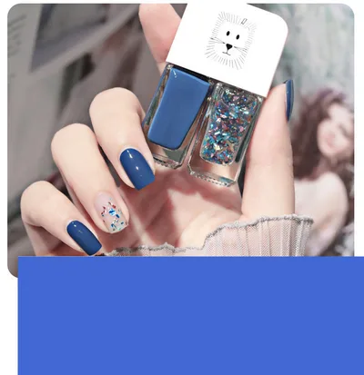 Two In One Nail Polish Set Creative Baking Free Quick Drying Long Lasting No Fade Frosted Double Colored Nail Manicure Oil 10Style - Shop at LoveMi