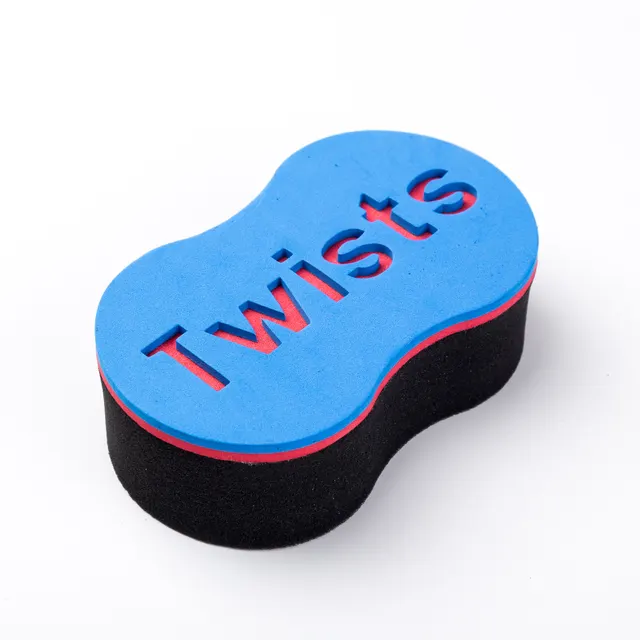 Curly hair twist sponge Blue - Shop at LoveMi