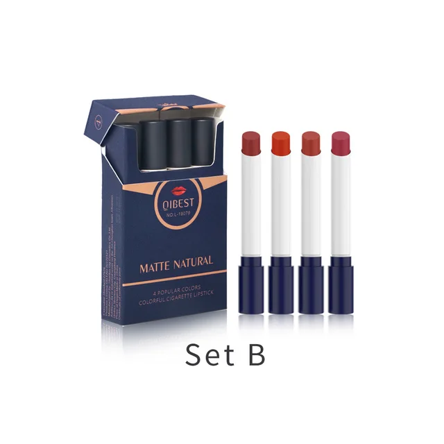 Long lasting cigarette tube lipstick set Set B - Shop at LoveMi