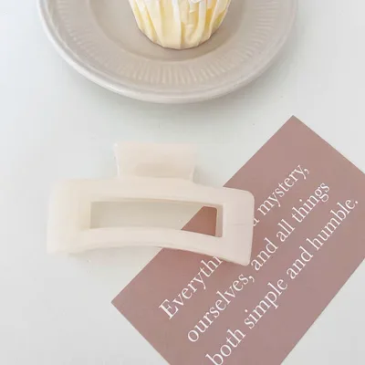Vintage fashion decorative hair clips Jelly White - Shop at LoveMi