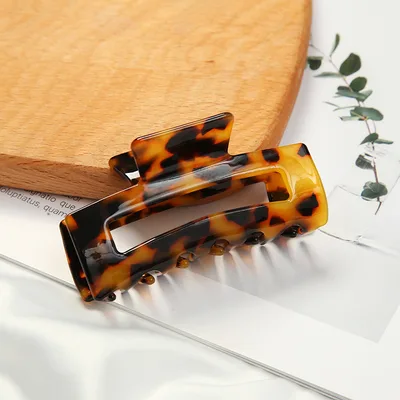Vintage fashion decorative hair clips Leopard Grain - Shop at LoveMi