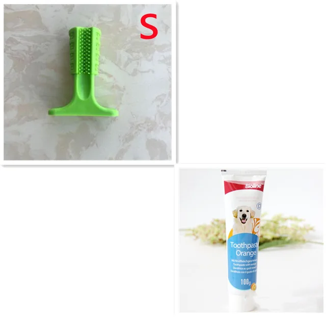 Dog toothpaste for pet toothpaste Green1 S - Shop at LoveMi