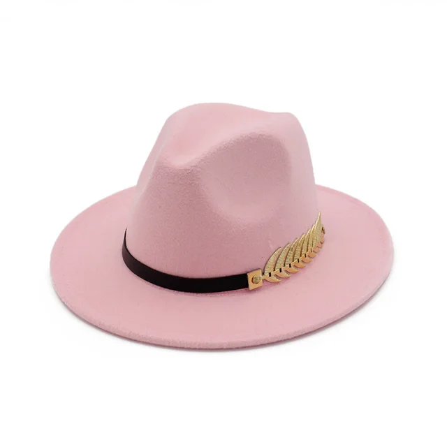 Fedora hat jazz hat Pink - Shop at LoveMi