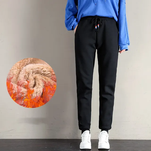 Loose harem and cotton pants Black - Shop at LoveMi