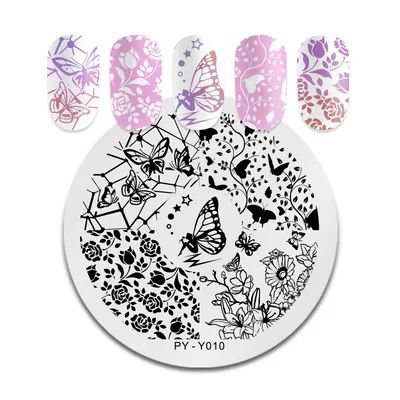 Nail printing plate Pyy010 - Shop at LoveMi