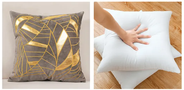 Dutch velvet gilded pillow case Grey Set - Shop at LoveMi