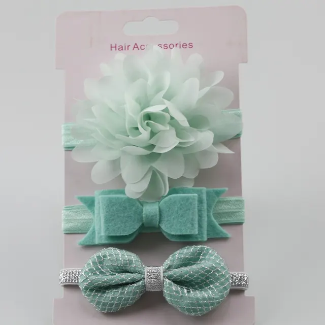 Fashion Korean head flower headband headdress Light Green - Shop at LoveMi