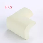 4Pcs White