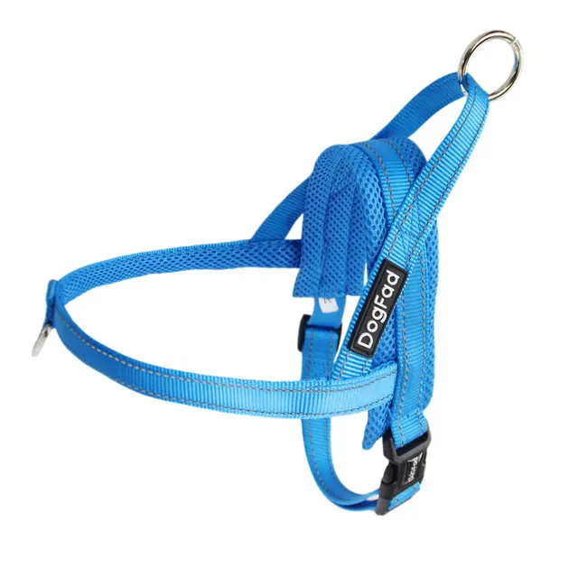 Pet outdoor chest harness traction rope Blue - Shop at LoveMi