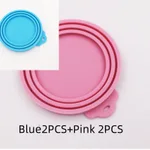 Blue2Pcs Pink 2Pcs