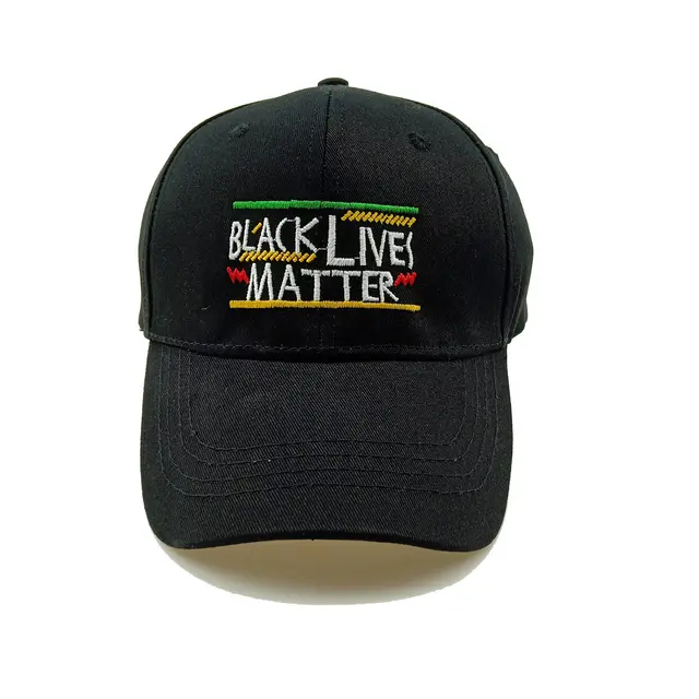 Letter embroidery baseball cap Black - Shop at LoveMi
