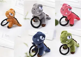 Cute little dinosaur hair tie - Head Rope Set