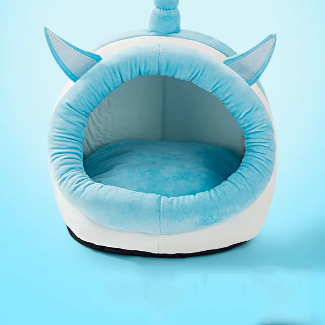 Passing animal nest semi closed pet litter Blue Unicorn - Shop at LoveMi