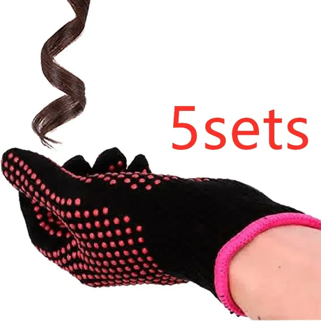 Hair Curling Iron LCD Display Rose Red - Shop at LoveMi