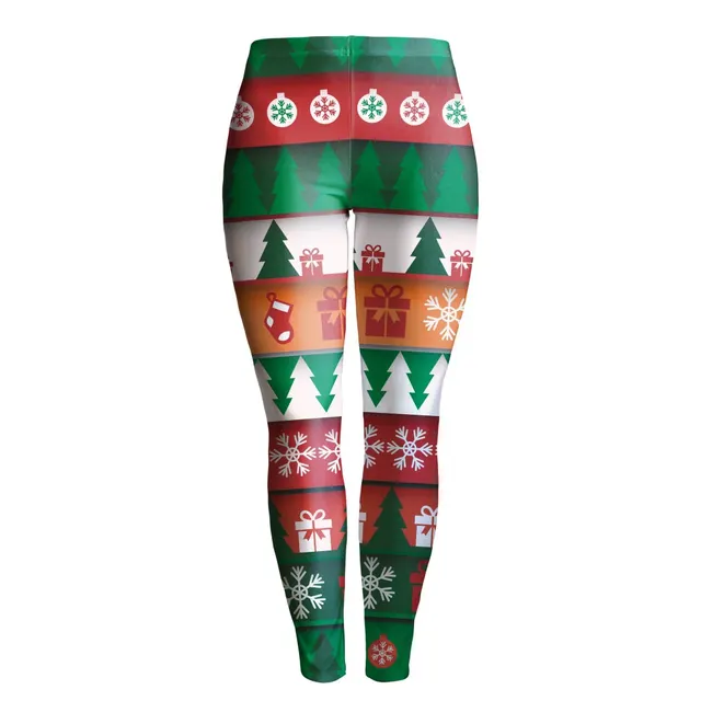 Christmas Printed leggings K019 - Shop at LoveMi