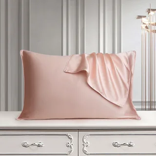 Silk Pillow Case Pure Silk Pillowcase Real Silk Pillowcase Natural Silk Pillowcase - Pink
