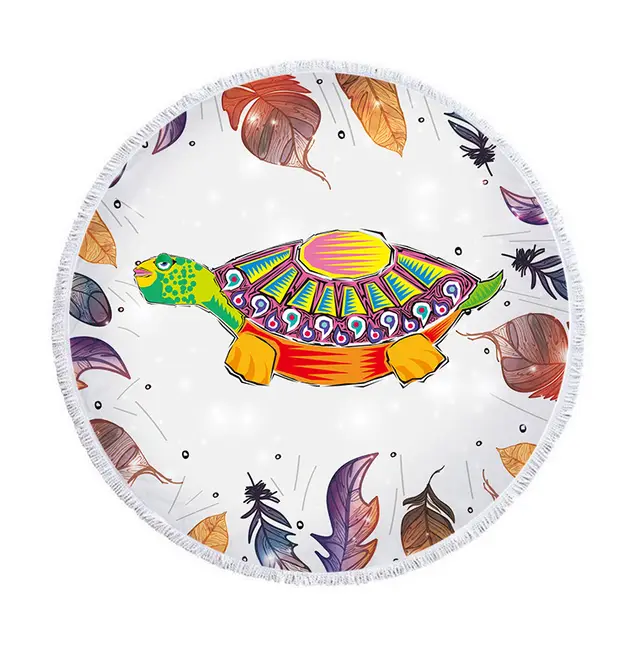 New round beach towel Style 5 - Shop at LoveMi