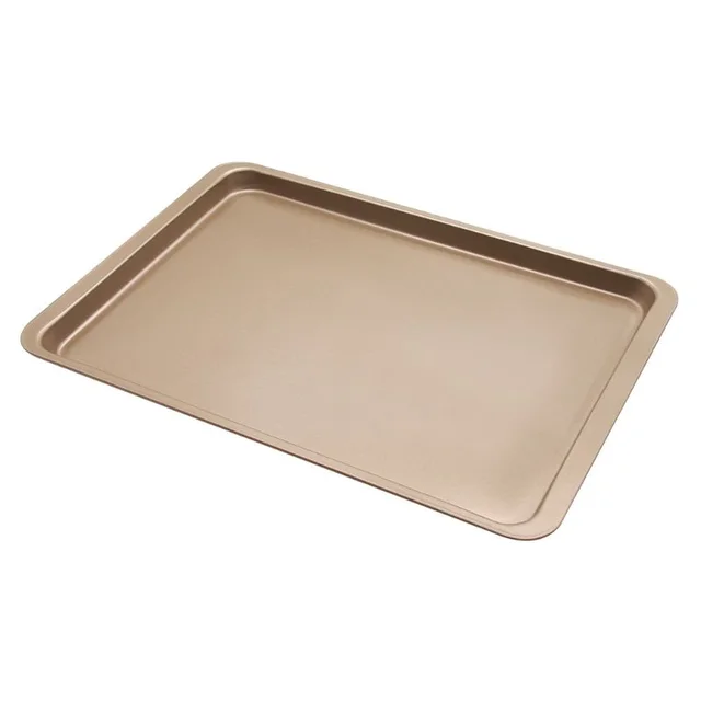 Carbon steel rectangular cake baking tray mould Gold - Shop at LoveMi