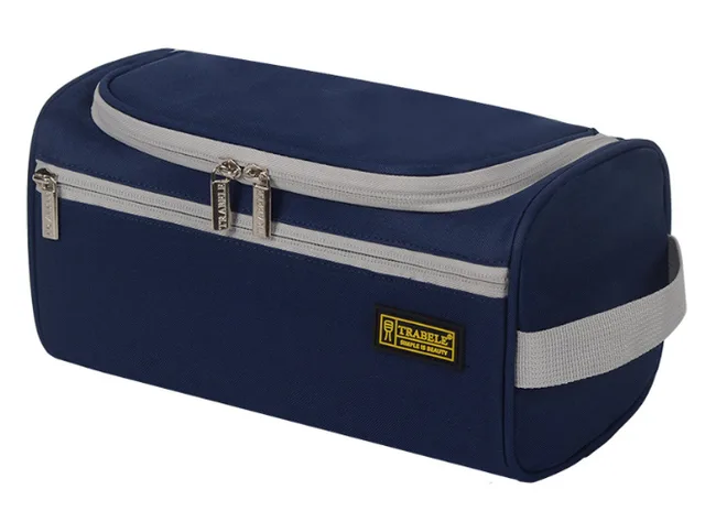 Men/Women Wash Shaving Bag Travel Cosmetic Bag Navy - Shop at LoveMi