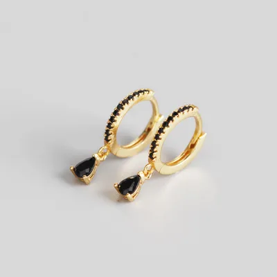 French style wind ear button and silver ear nail 2 Gold - Shop at LoveMi