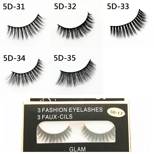 3D three pairs of false eyelashes 5D 33Three Pairs - Shop at LoveMi