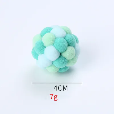 Pet cat toy elastic ball Turquoise - Shop at LoveMi