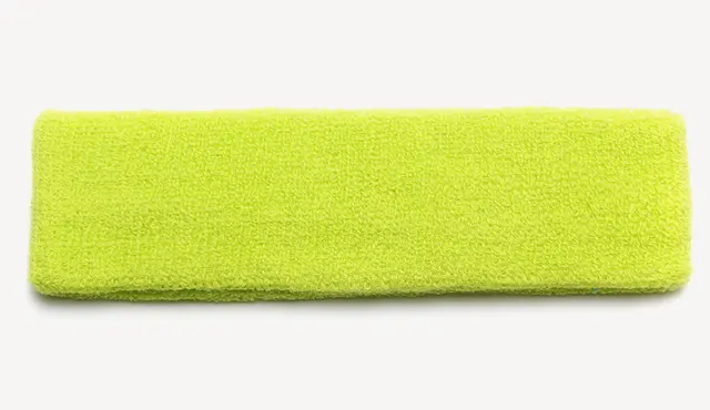 Anti slip antiperspirant headband Fluorescent Green - Shop at LoveMi