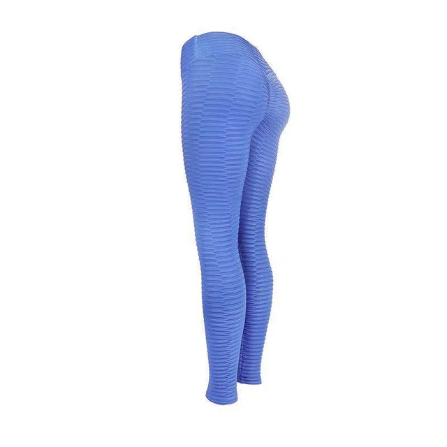 High waist yoga pants Blue - Shop at LoveMi