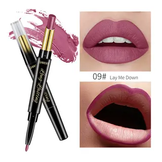Moisturizing matte matte double-ended lipstick - 09 Color - View 1