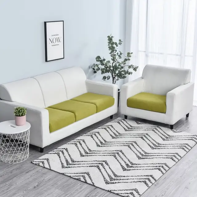 Nordic Simple Corn Velvet Princess Combination Sofa Cover Emerald Green - Shop at LoveMi