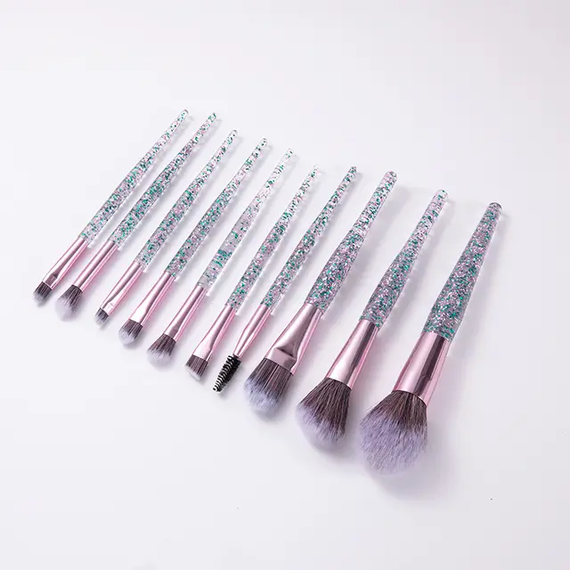 Beauty tools makeup brush 1X10Pcs - Shop at LoveMi