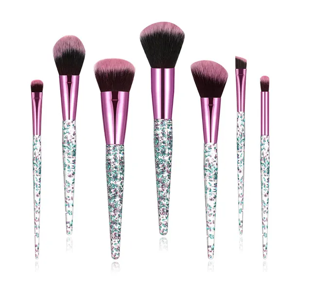 Beauty tools makeup brush Pink Green - Shop at LoveMi