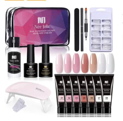 Manicure Transparent Fiber Extension Adhesive Set Full Set With Packaging - Shop at LoveMi