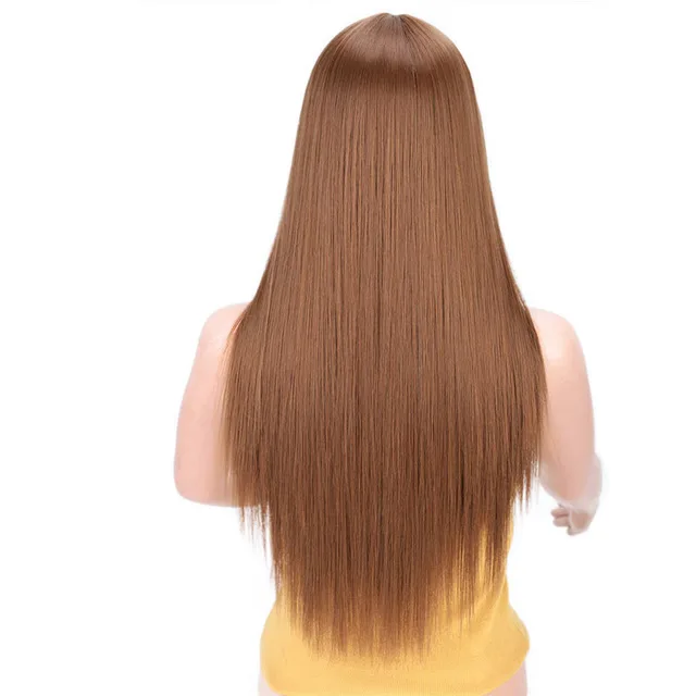 Women's fake long straight hair 10 12 30 Color - Shop at LoveMi