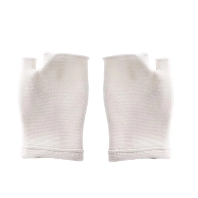 Sweat Absorbing Anti Slip Wear Resistant and Breathable Wrist Guard White - Shop at LoveMi