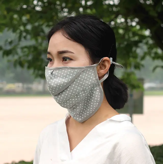 Sunscreen neck mask Grey - Shop at LoveMi