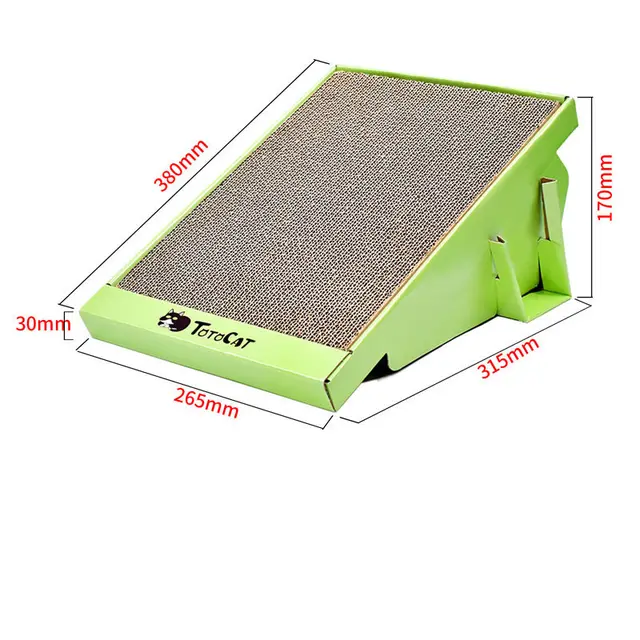 Cat scratcher boxed Green - Shop at LoveMi