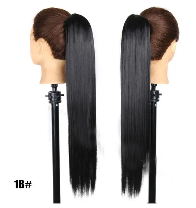 Ms. straight hair long ponytail E Style - Shop at LoveMi