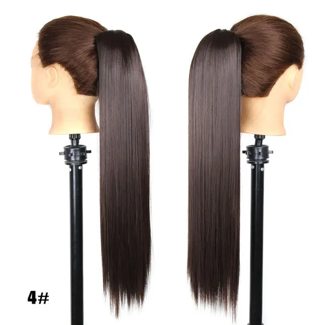 Ms. straight hair long ponytail F Style - Shop at LoveMi
